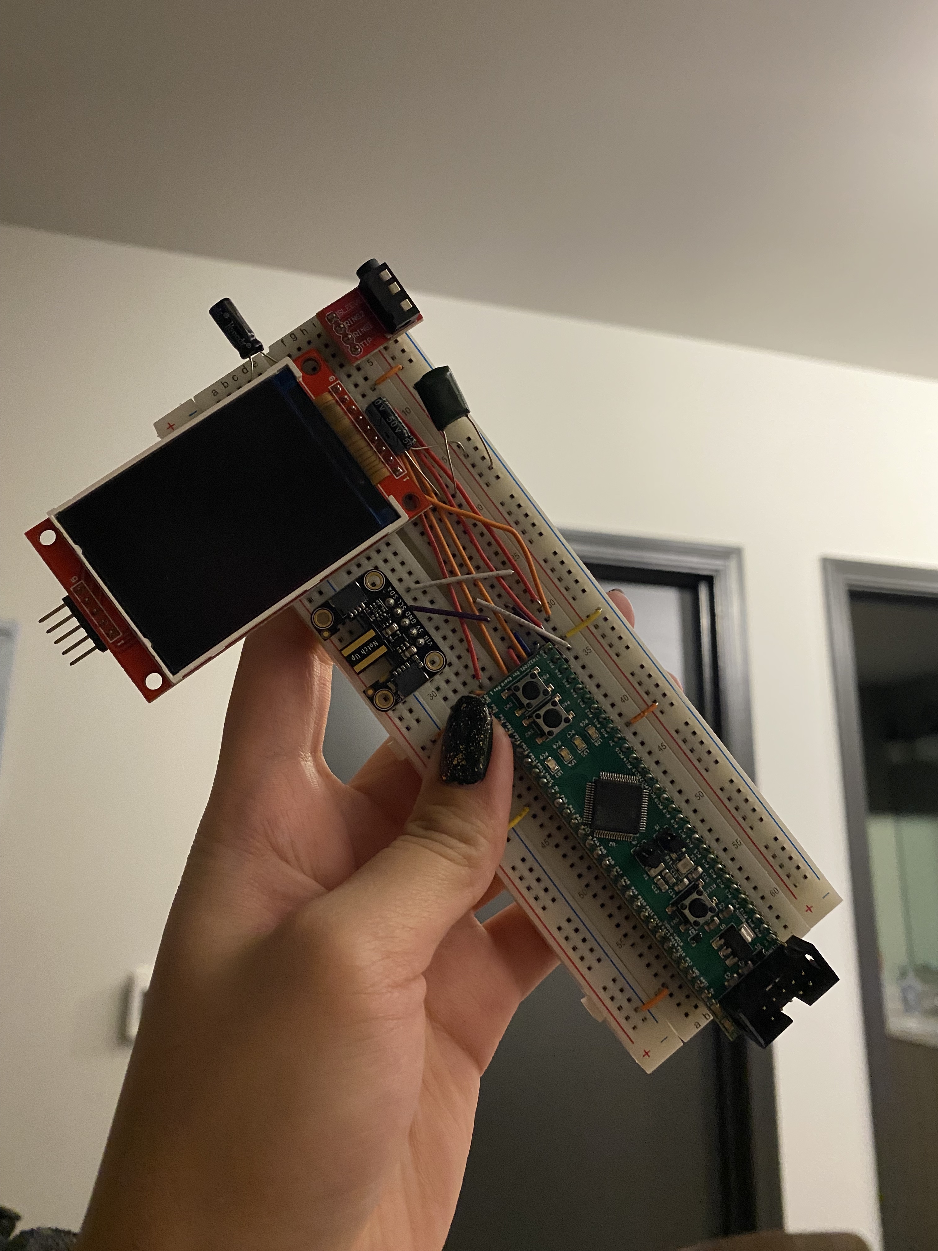 My Team, holding our prize